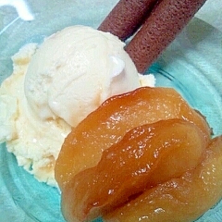 簡単林檎のキャラメリゼ レシピ 作り方 By Tappuu 楽天レシピ